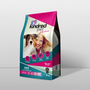 kindred pet adult dog food 8kg bag